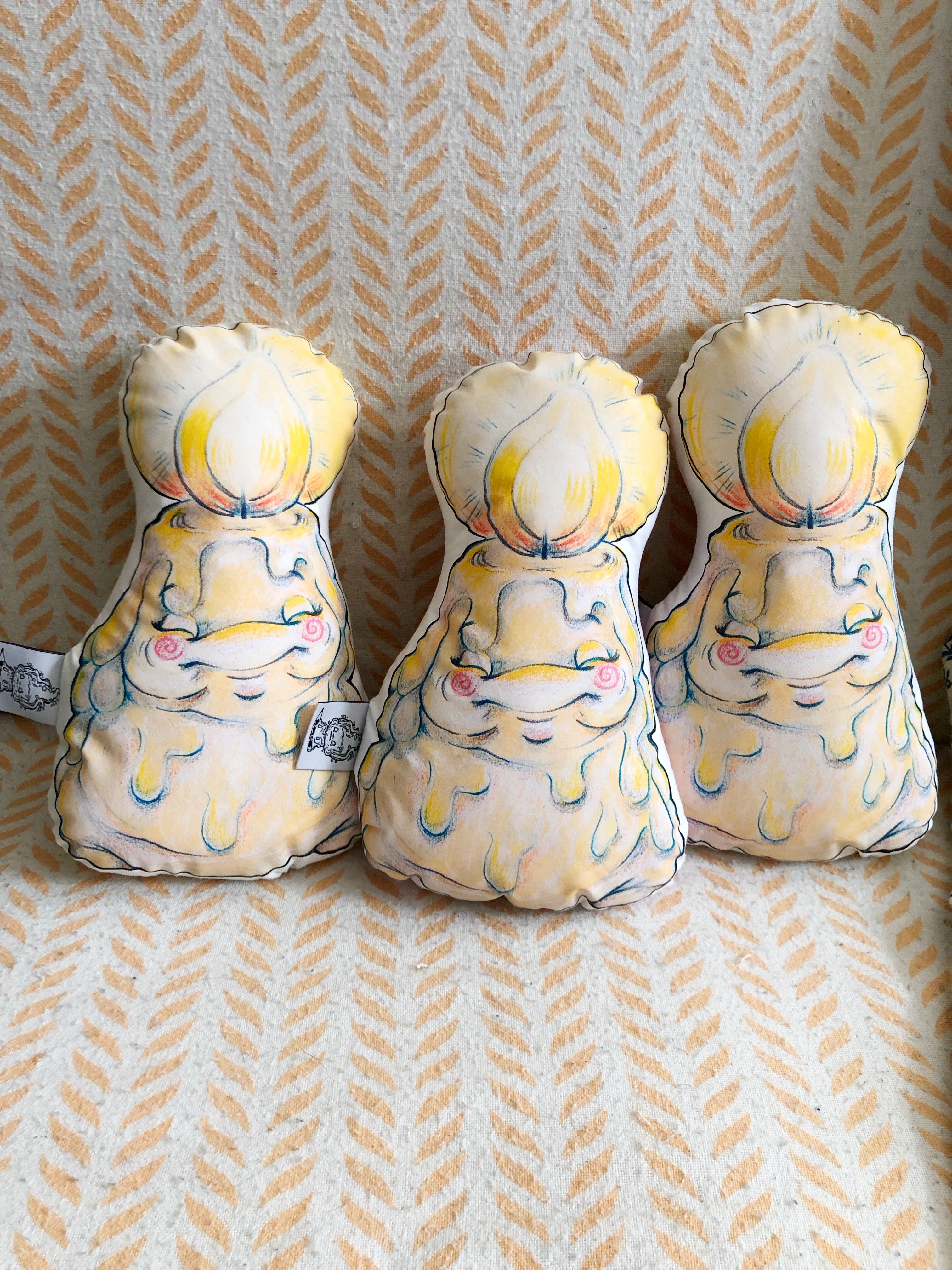 Muñeco de tela "vela"