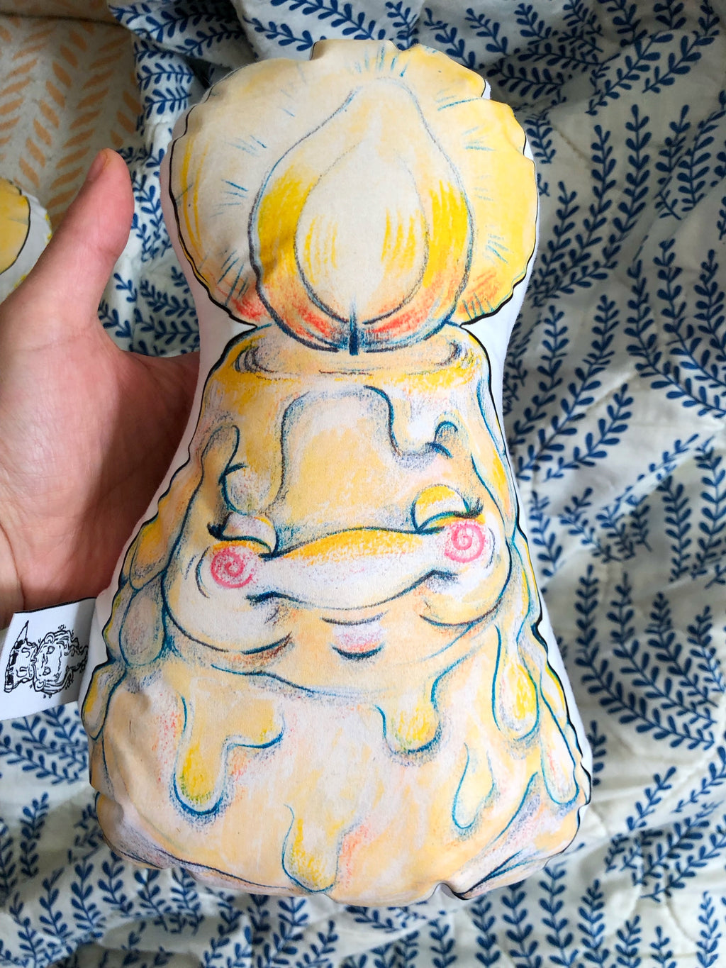 Muñeco de tela "vela"