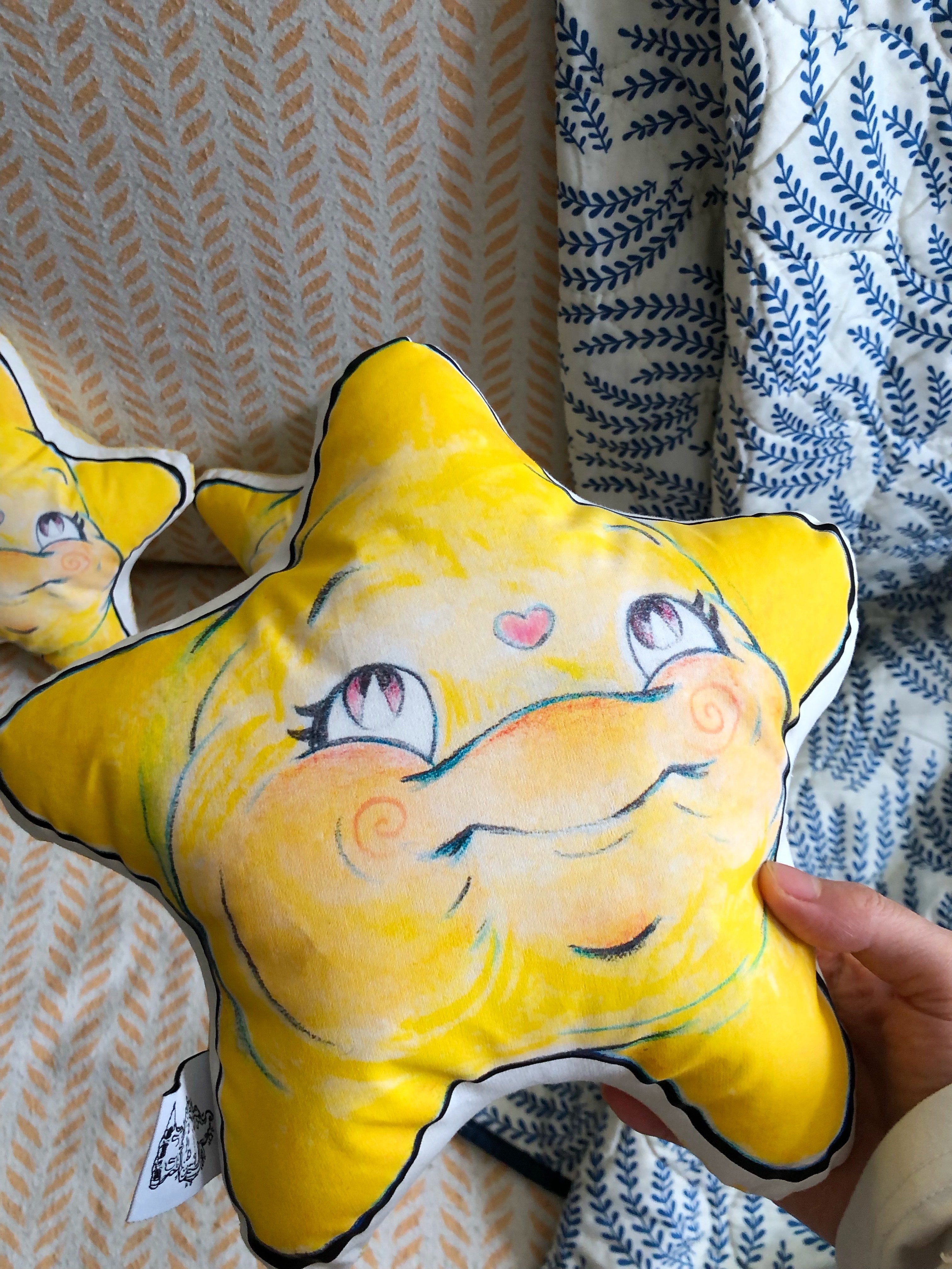 Muñeco de tela "estrella"