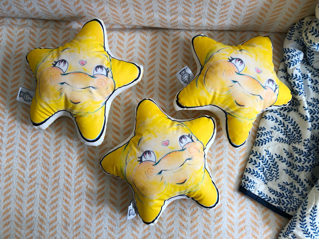 Muñeco de tela "estrella"