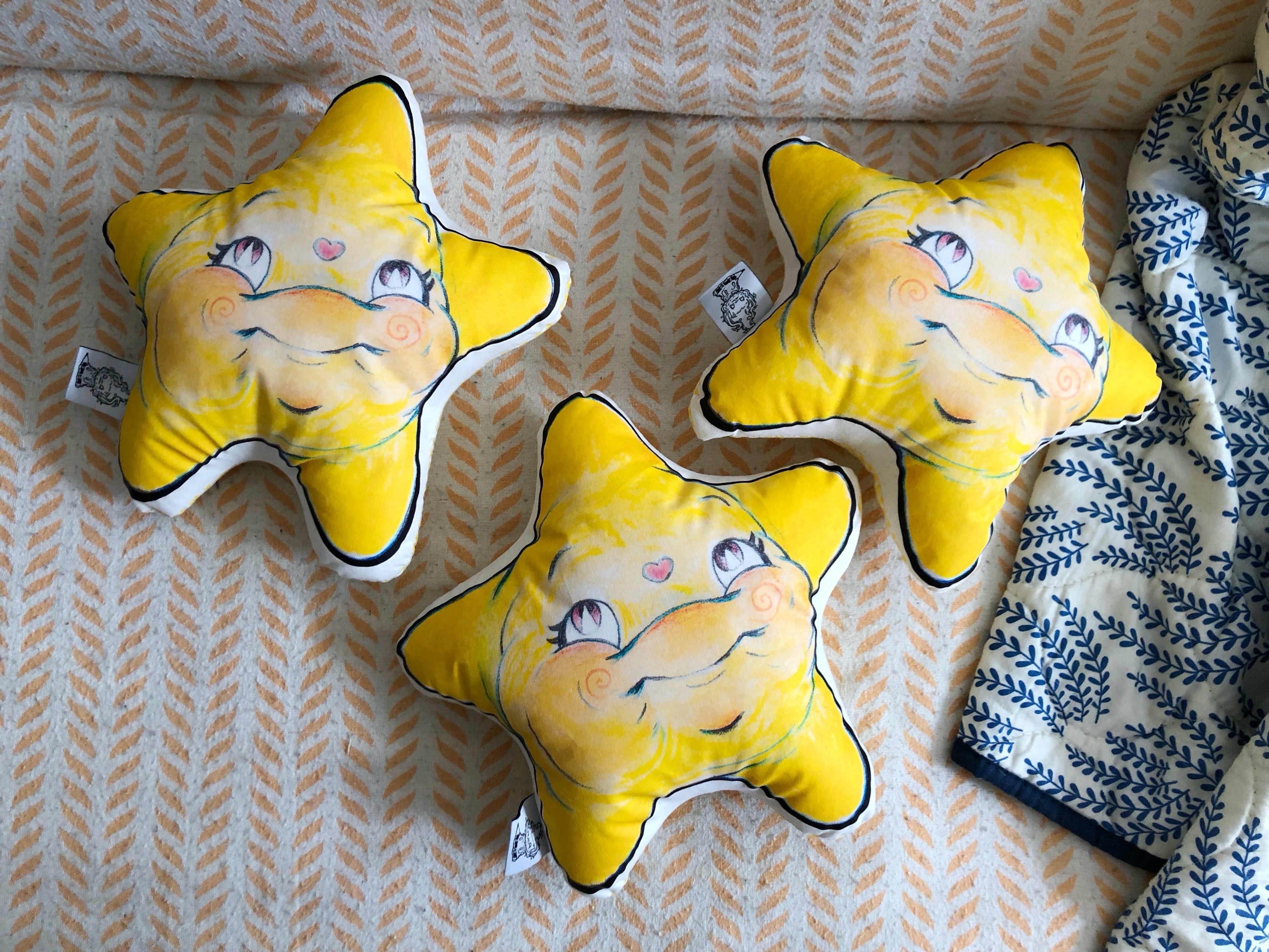 Muñeco de tela "estrella"