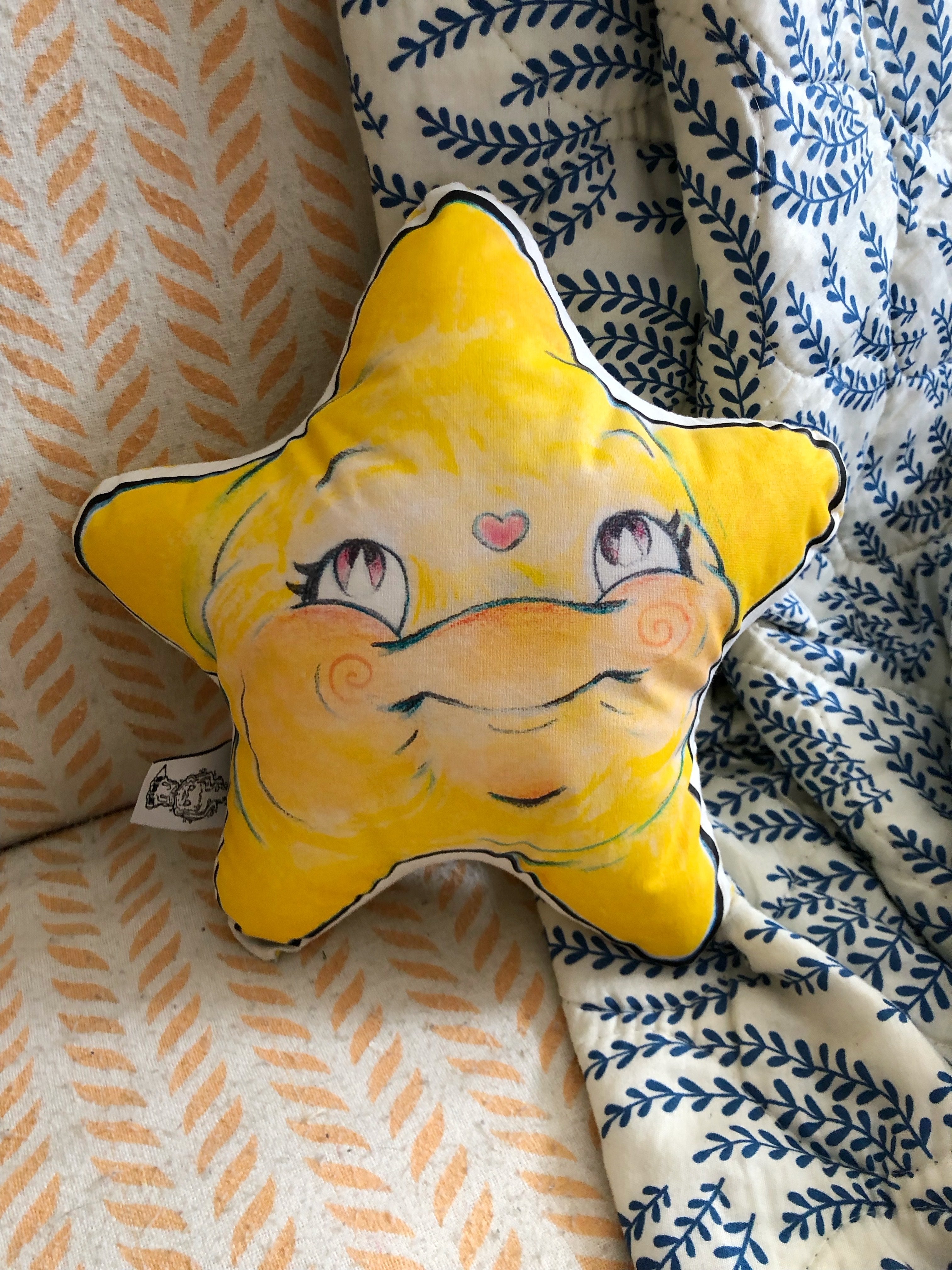 Muñeco de tela "estrella"