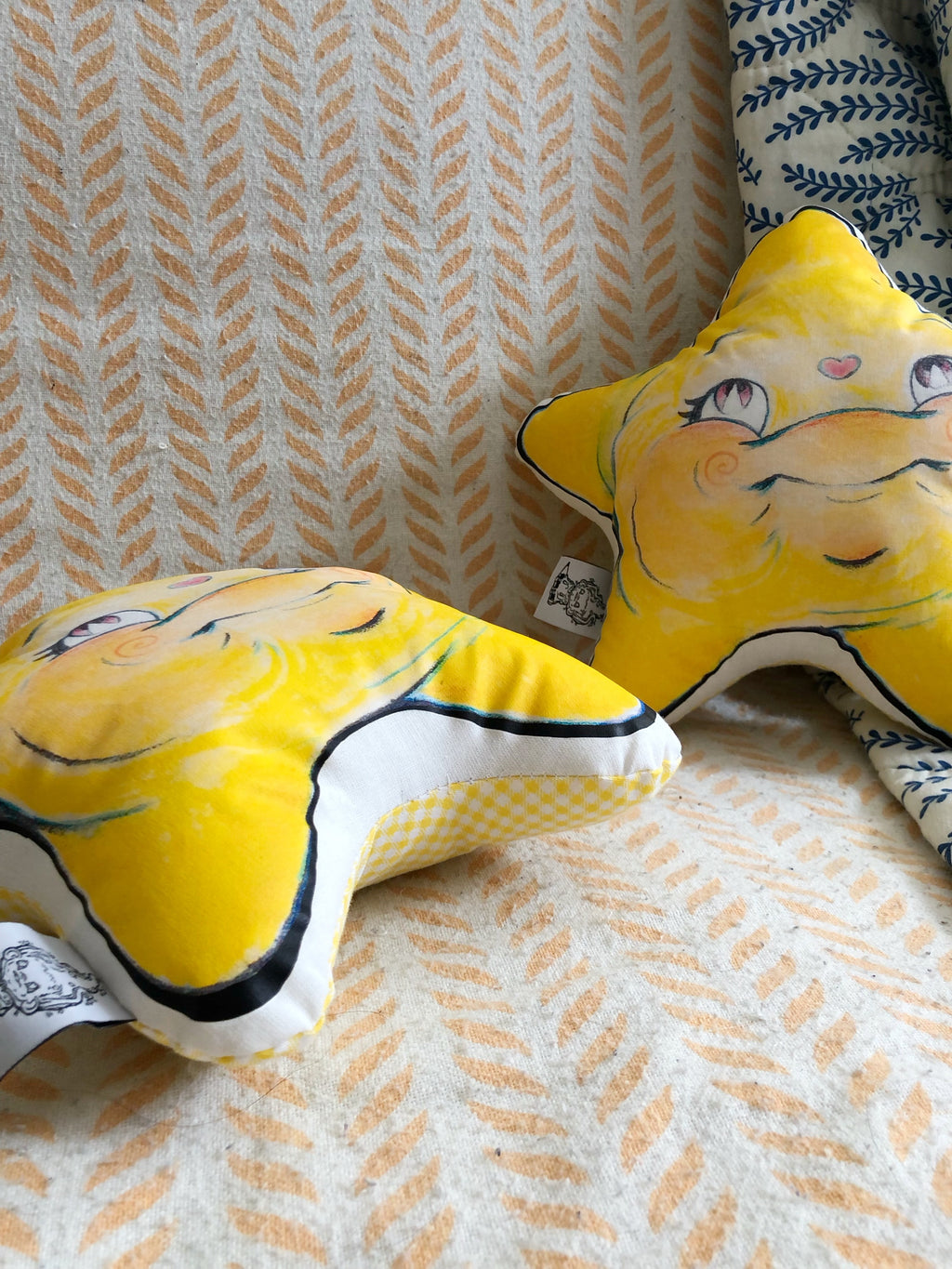 Muñeco de tela "estrella"