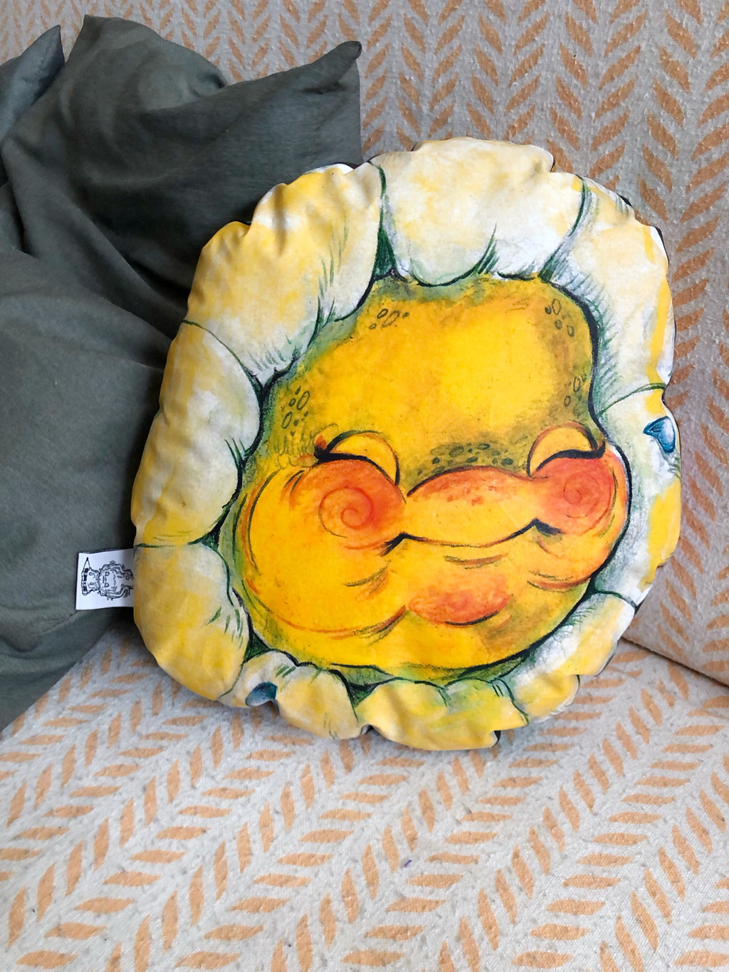 Cojín decorativo "Margarita grande"