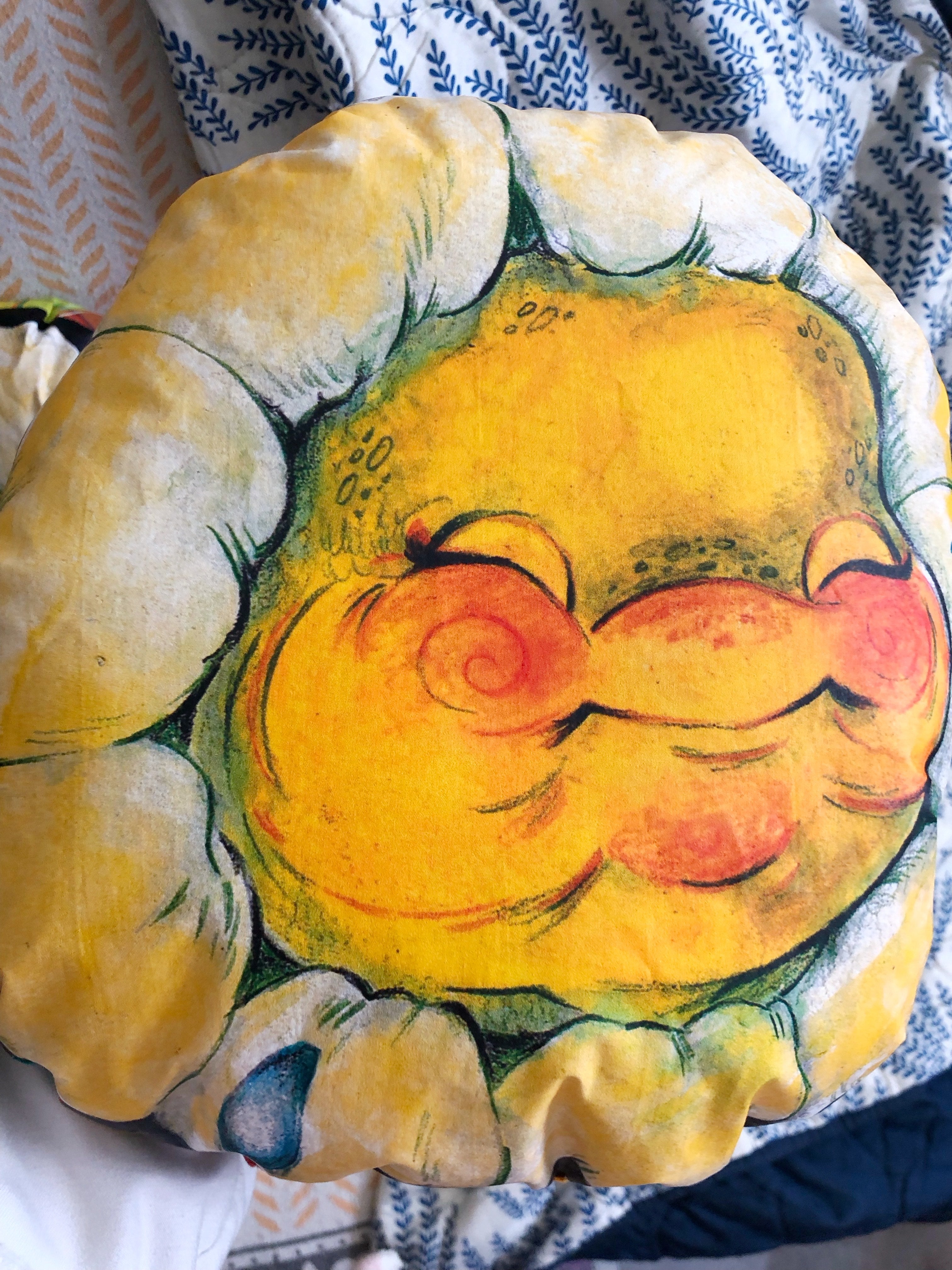 Cojín decorativo "Margarita grande"