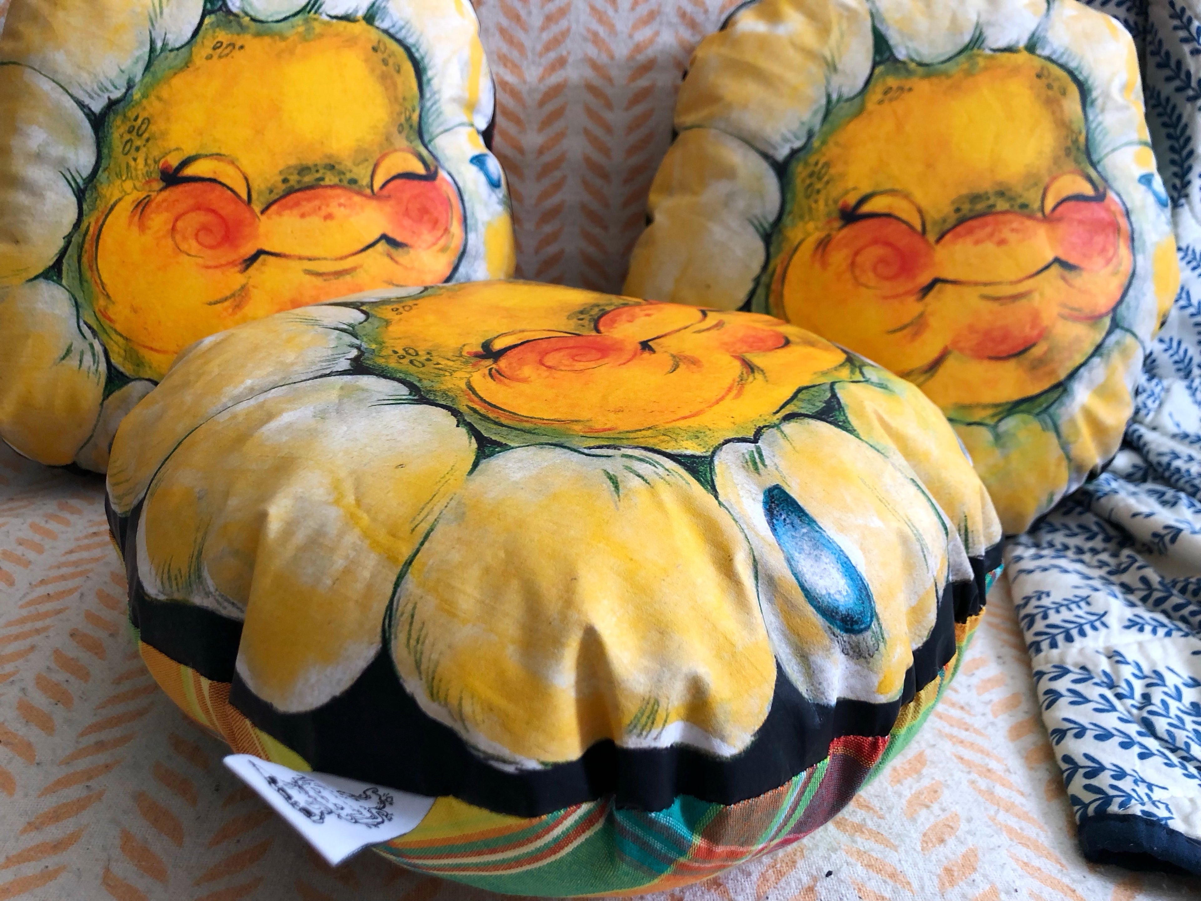 Cojín decorativo "Margarita grande"