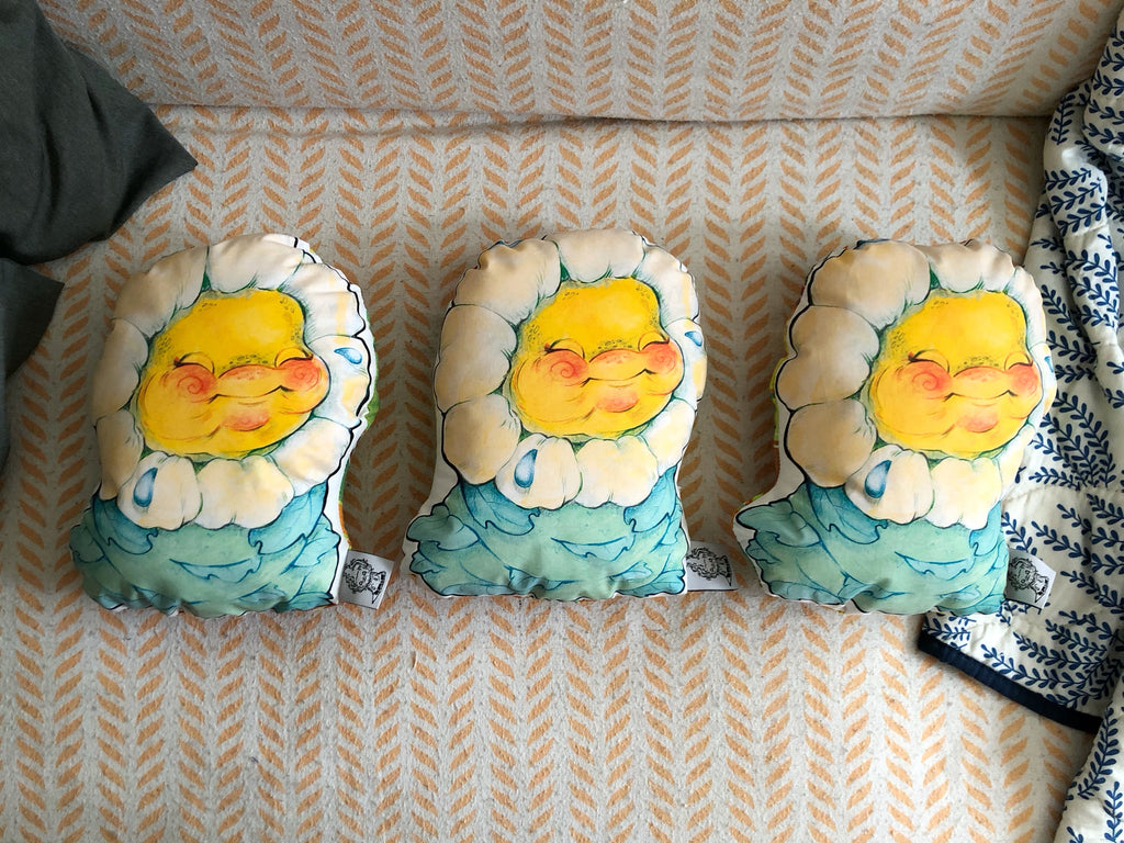 Muñeco de tela "margarita"