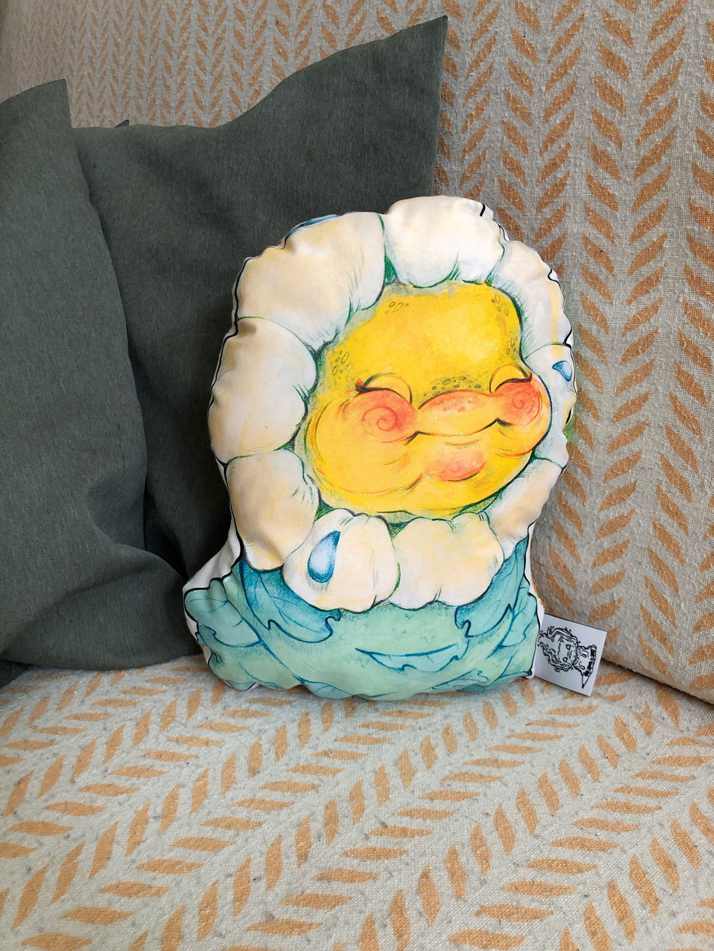 Muñeco de tela "margarita"