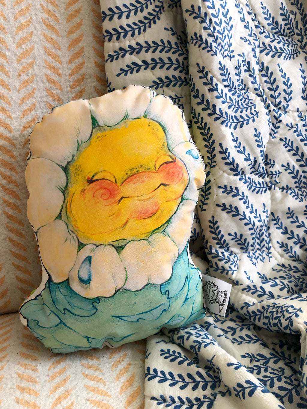 Muñeco de tela "margarita"