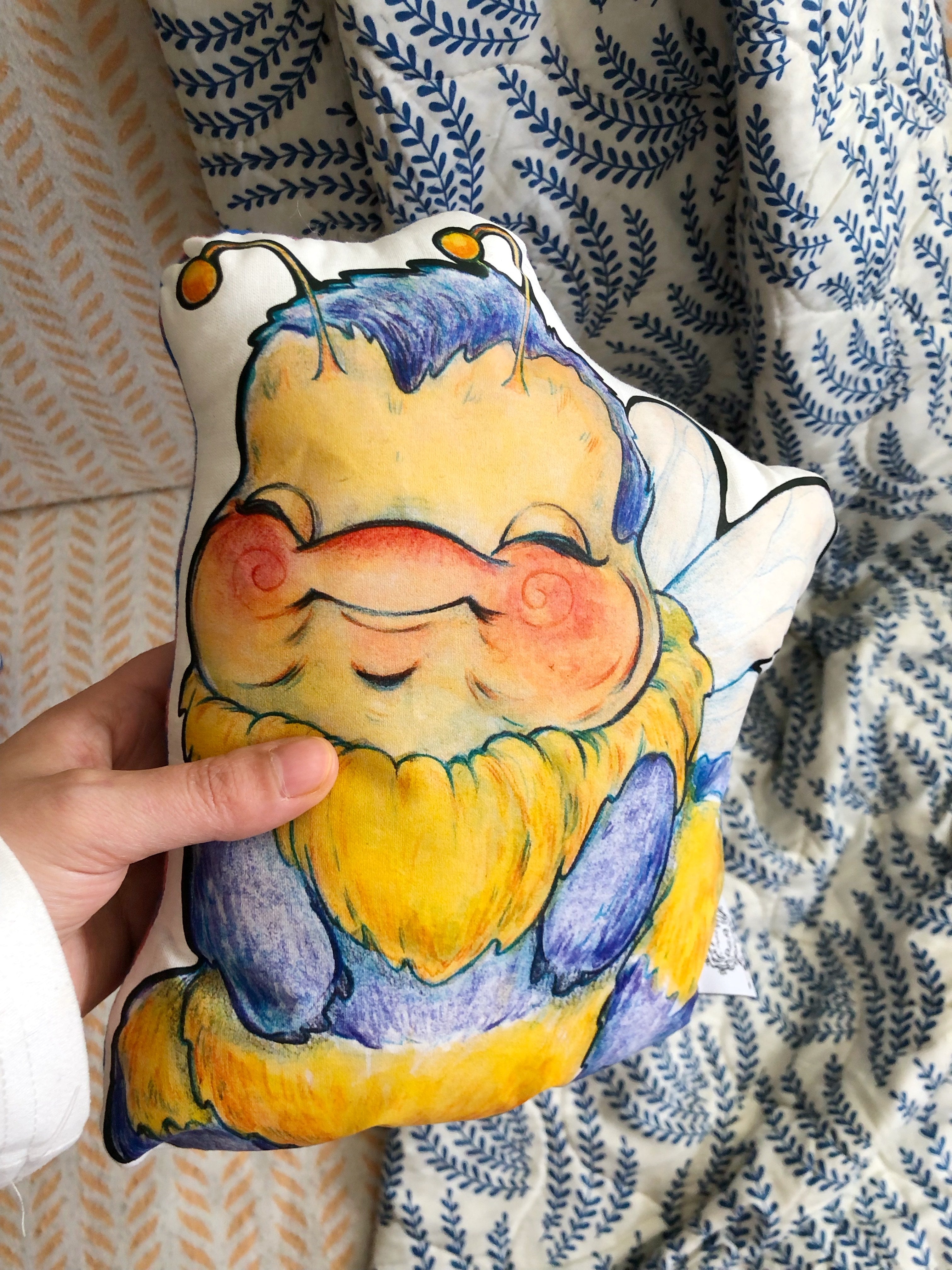 Muñeco de tela "abeja"