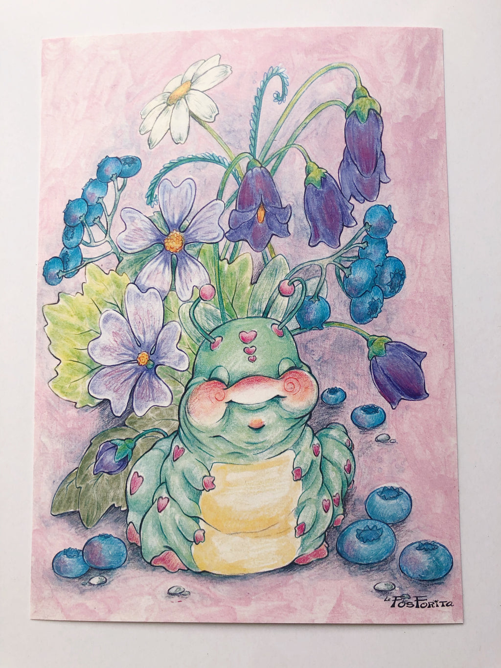 Printed sheet "caterpillar"