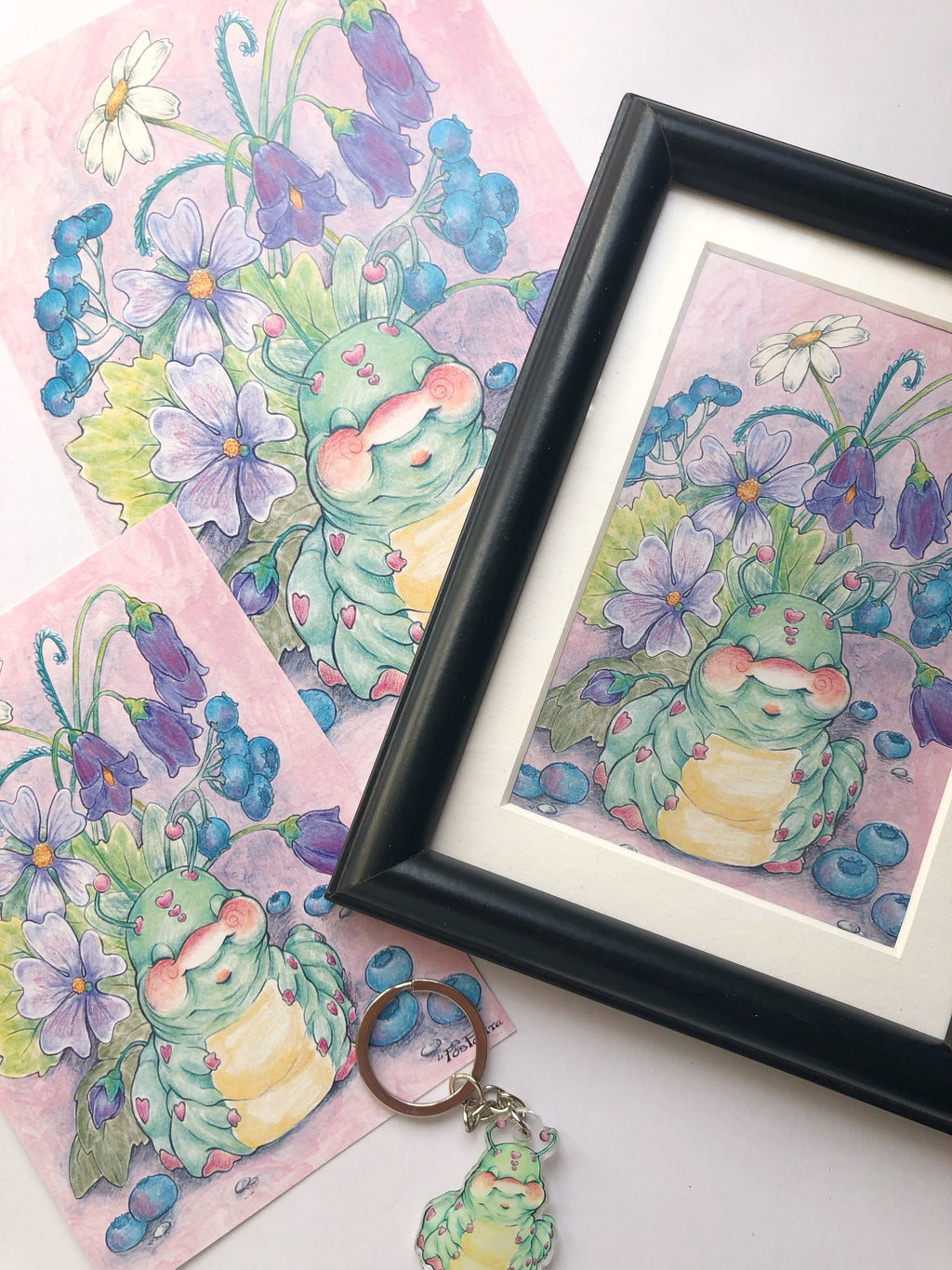 Printed sheet "caterpillar"