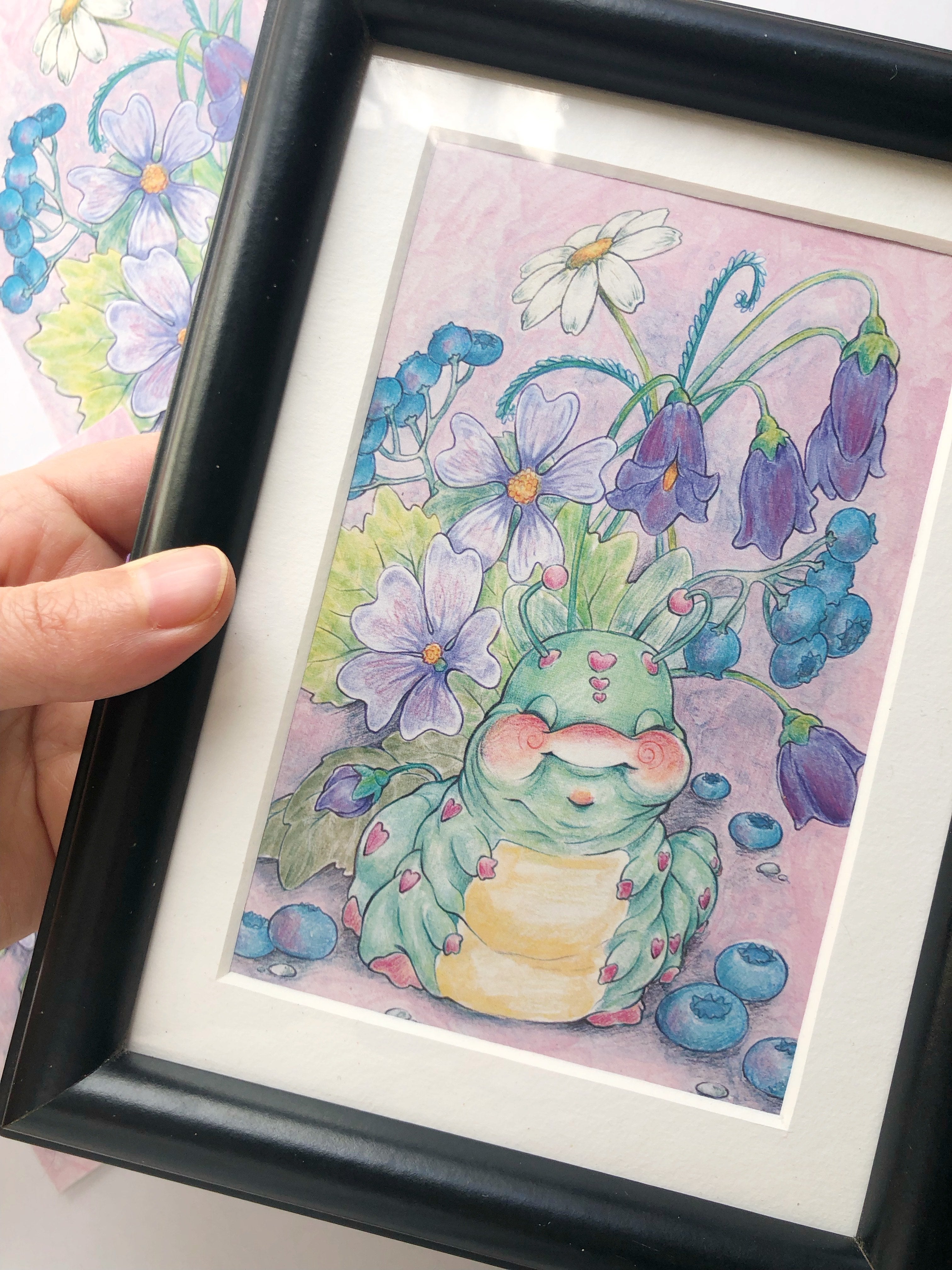 Printed sheet "caterpillar"