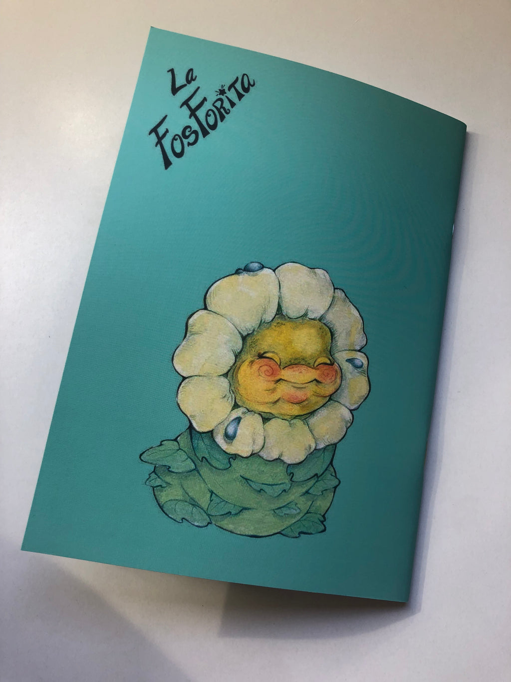 Cuaderno grapado "margarita"