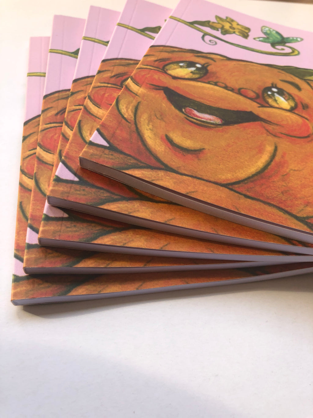 Cuaderno encolado "calabaza"