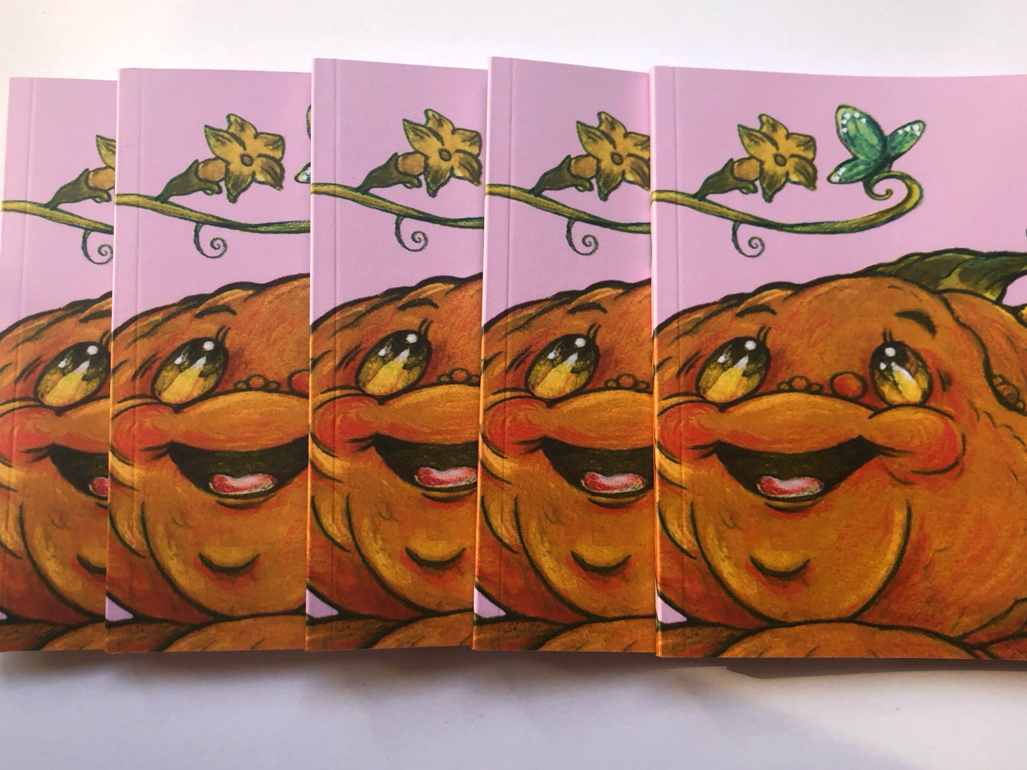 Cuaderno encolado "calabaza"