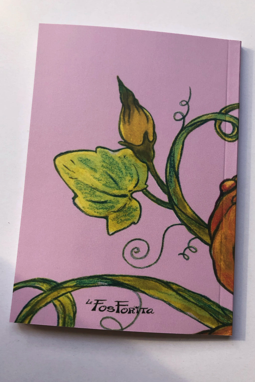 Cuaderno encolado "calabaza"