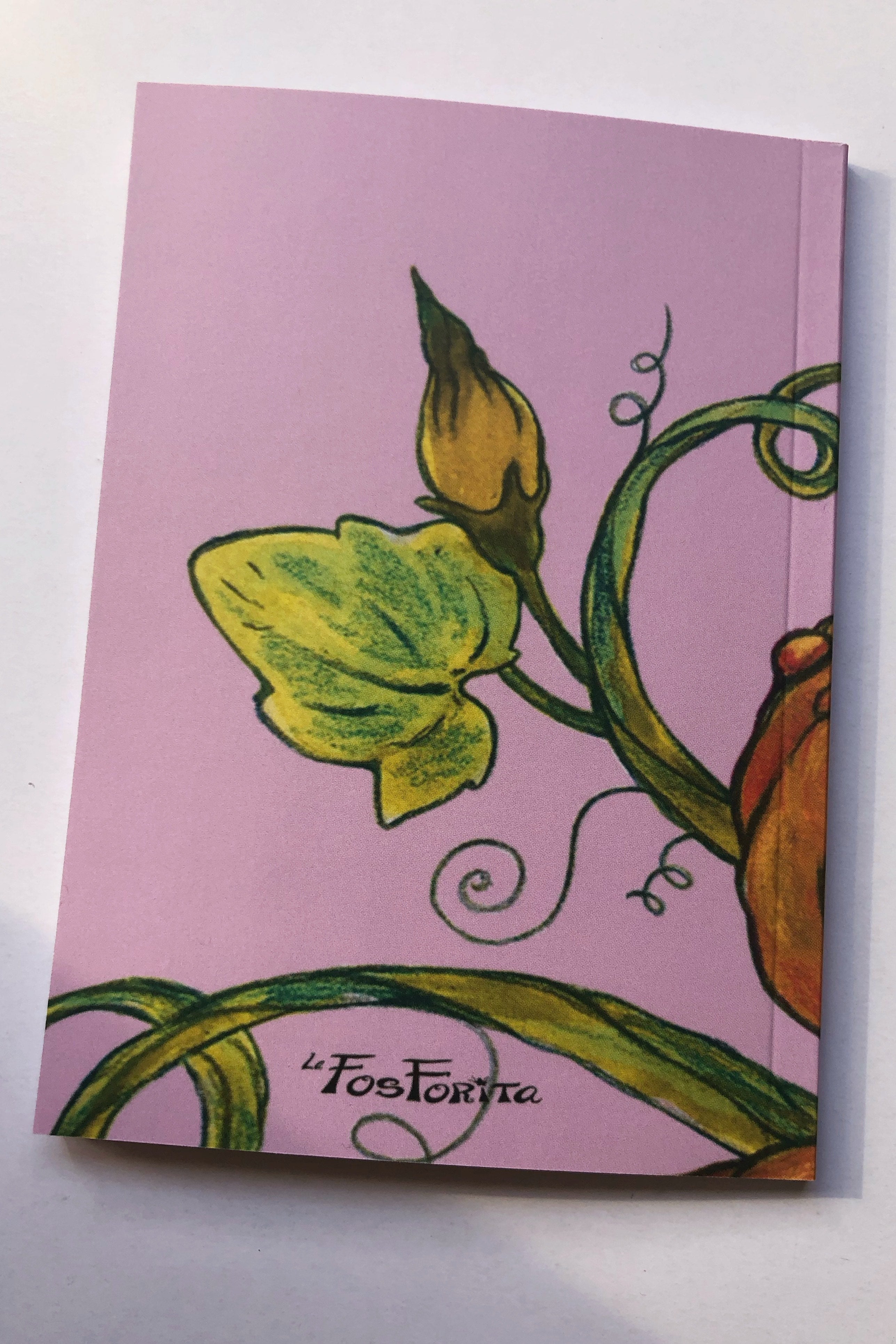 Cuaderno encolado "calabaza"